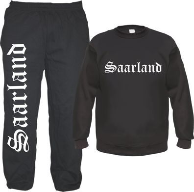 Saarland Jogginghose und Sweat im Set - Jogginganzug