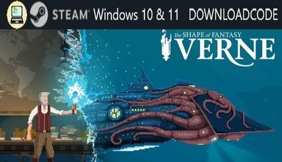 NEU PC Computer Spiel Verne The Shape of Fantasy für Windows 10 11 STEAM Code