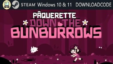 NEU PC Computer Spiel Paquerette Down the Bunburrows für Windows 10 11 STEAM Key