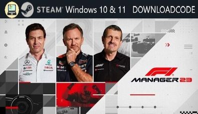 NEU PC Computer Spiel F1 Manager 2023 für Windows 10 11 STEAM Download Code Key