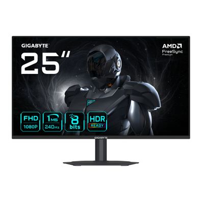 Gigabyte G25F2A 24.5inch SS IPS 1920x1080 FHD 240Hz 300cd/m2 2xHDMI 1xDP