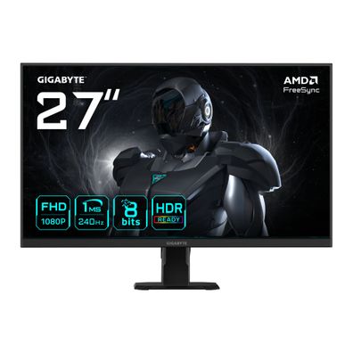 GS27F2 / 27” SS IPS / 1920 x 1080 (FHD) 240Hz / 1 ms (GTG) / FreeSync / HDMI 2.0 x2 D