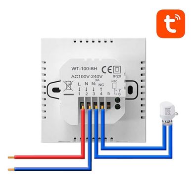 Avatto ZWT100 smart Thermostat 3A ZigBee Boiler TUYA