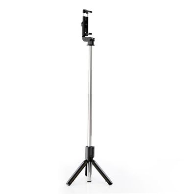 XO SS09 Selfie Stick Bluetooth Stativ mit Fernbedienung ausziehbar 64 cm Schwarz