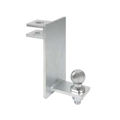 Wiltec Anhängerkupplung + Kupplungskugel 50mm Set Zugmaul Kugelkopf Rangierhilfe