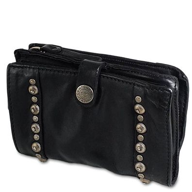 Campomaggi Portafoglio 7530, nero, Damen