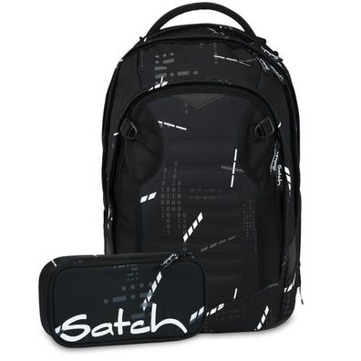 satch Set Matchplus + Schlamperbox 26, Ninja Matrix, Mädchen & Jungen