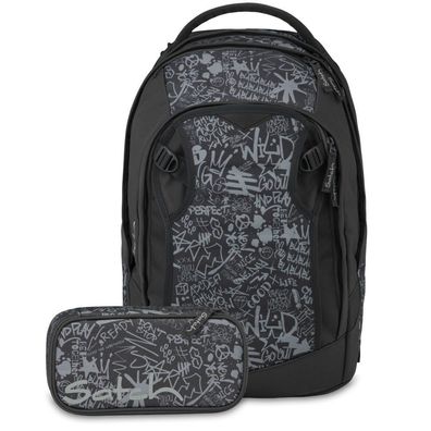 satch Set Matchplus + Schlamperbox 26, Street Ink, Mädchen & Jungen