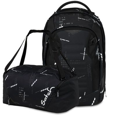 satch Match Plus Set Matchplus + Sporttasche MatpDuf-26, Ninja Matrix, Mädche