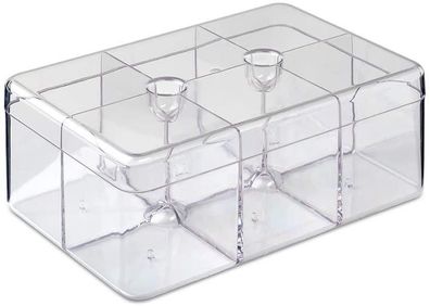 Mepal 2 Stück teedose rechteckig - klar 106815053100