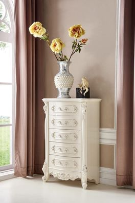 Kommode Sideboard Kommoden Sideboards 5 Schubladen Echtholz Schrank Schränke