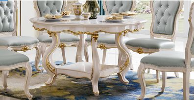 Rund Esstisch Design Esstisch Runder Tisch Echtholz Esszimmer Wohnzimmertisch