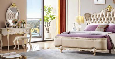 Schminktisch Frisiertisch Kosmetiktisch Hocker Spiegel Nachttische Nachtkonsolen