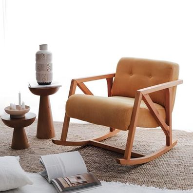 Klassisch? Sessel Polstersessel Einsitzer Wohnzimmer Sitz Braun Stoff