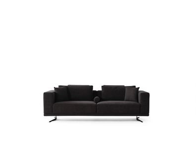 Modernes graues Stoffsofa für Wohnzimmer