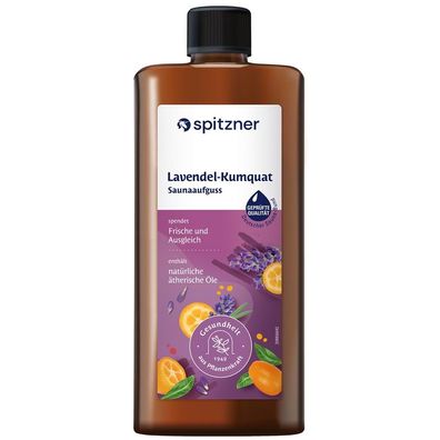 Saunaaufguss Wellness Lavendel-Kumquat 1000 ml