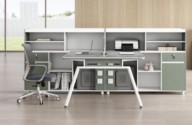 Gruppenschreibtisch Teamarbeitsplatz Tisch Möbel Kommode Schreibtisch 280x160