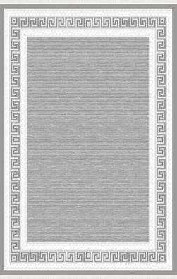 Designer Teppiche Flachgewebe Abstrakte Teppich Orientteppich 160x230 Grau
