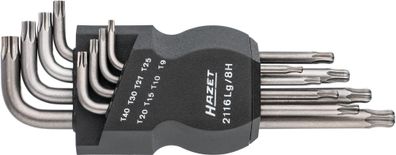 Winkelschraubendreher Satz 2116LG/8H ? Innen TORX® Profil ? 8-teilig ? T9 ? T10 ? T1