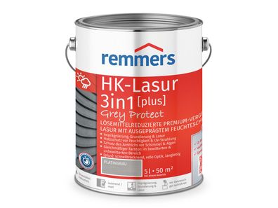 Remmers HK Lasur 3in1 Grey Protect (plus] 5 Liter Holzschutz vom Fachhändler!