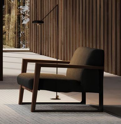 Sessel in modernem Design Gepolstertes Modell für gemütliches Wohnen