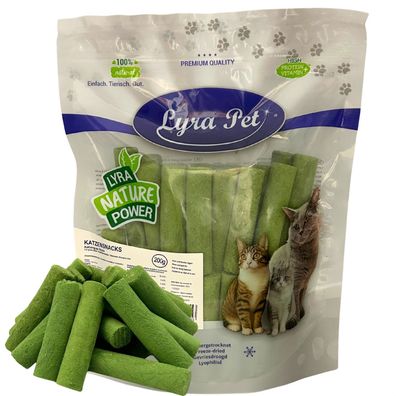 200 g - 5 kg Lyra Pet® Katzengras Sticks gefriergetrocknet