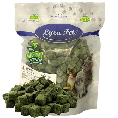 200 g - 5 kg Lyra Pet® Katzengraswürfel gefriergetrocknet