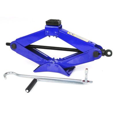 PKW Bus Auto Scherenwagenheber Wagenheber bis 2000kg / 2T Blau 11,5cm-40cm