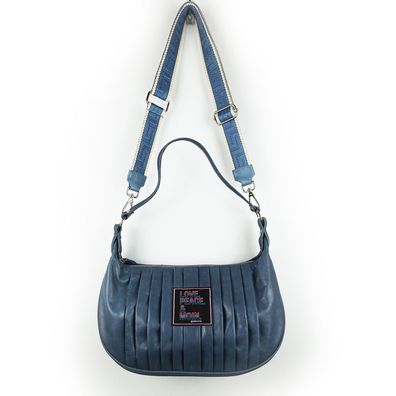 Love Peace Moin Tasche aus Leder goldmarie Handtasche Mitch taubenblau