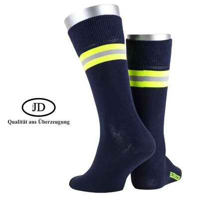 Heldensocken, blau, für Feuerwehr, Rettungsdienst, THW und anderen Helden