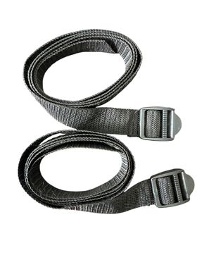 2 x Gurt Haltegurt Zurrgurt für Gasflaschenhalterung – 1,20 m – schwarz (24 mm)