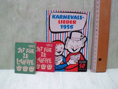 Karnevalslieder 1958 Hans Gerig Köln 1962 Jet för ze laache Rundschau