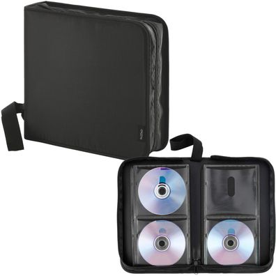 Hama 208er CD-Tasche Wallet für 208x CD DVD Blu-Ray Disc Case Hülle Aufbewahrung