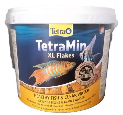 TetraMin XL 10 Liter Futter Flockenfutter Hauptfutter für Zierfische