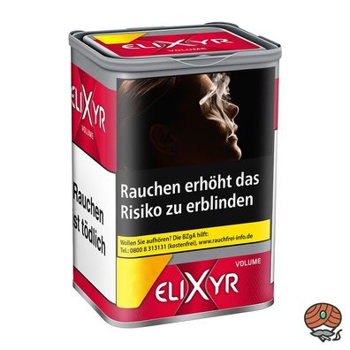 Elixyr Red / Rot Tabak / Volumentabak / Stopftabak Dose à 62g