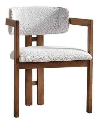 Bequemer Stuhl mit modernem Design und stabilem Gestell