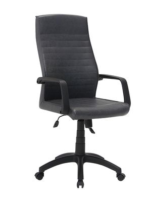 Stilvoller Eleganter Bürostuhl Exklusiver Arbeitszimmer Ledersessel