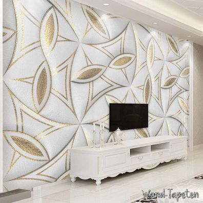Luxuriöse 3D Schmuck Wand - Hochwertige Elegante Raumgestaltung 7224