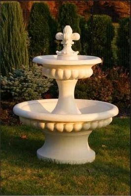 Zierbrunnen Springbrunnen 157cm Skulptur Brunnen Deko Garten Fontaine Teich Neu