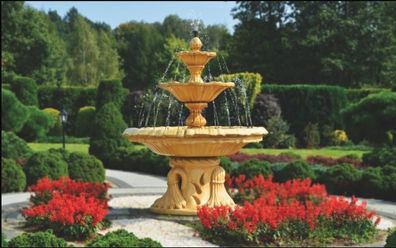 Zierbrunnen Springbrunnen Skulptur Brunnen Dekoration Garten Fontaine ITALIA Neu