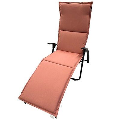 Auflage Des. Carat Altrosa Bäderliege Tampa 100% Polyacryl