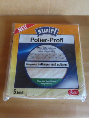Polier-Profi weiß ca. 38 x 40 cm Pflanzliche Rohstoffbasis 5 Stück/ Swirl