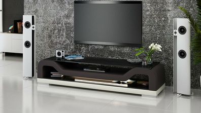 luxury tv Sideboard Leather Tables Lowboard Television side tables lowboard new