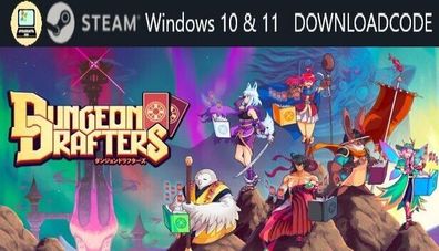 NEU PC Computer Spiel Dungeon Drafters für Windows 10 11 STEAM Download Code Key
