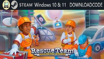 NEU PC Computer Spiel Rescue Team Magnetic Storm für Windows 10 11 STEAM Code