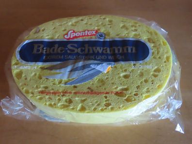Bade-Schwamm Extrem Saugstark und weich oval ca. 15,3 x 11 cm Spontex