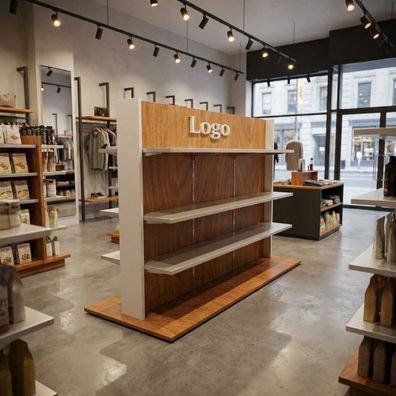 Mittelraumgondel "Retail Pro" - Einzelhandel, Mittelraumregal, Verkaufsregal