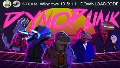 NEU PC Computer Spiel Dynopunk für Windows 10 11 STEAM Download Code Game Key