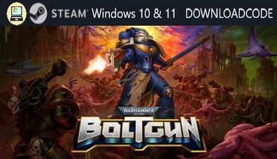 NEU PC Computer Spiel Warhammer 40000 Boltgun für Windows 10 11 STEAM Download