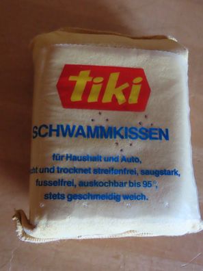 Schwammkissen für Haushalt und Auto ca. 13 x 8,5 cm Tiki